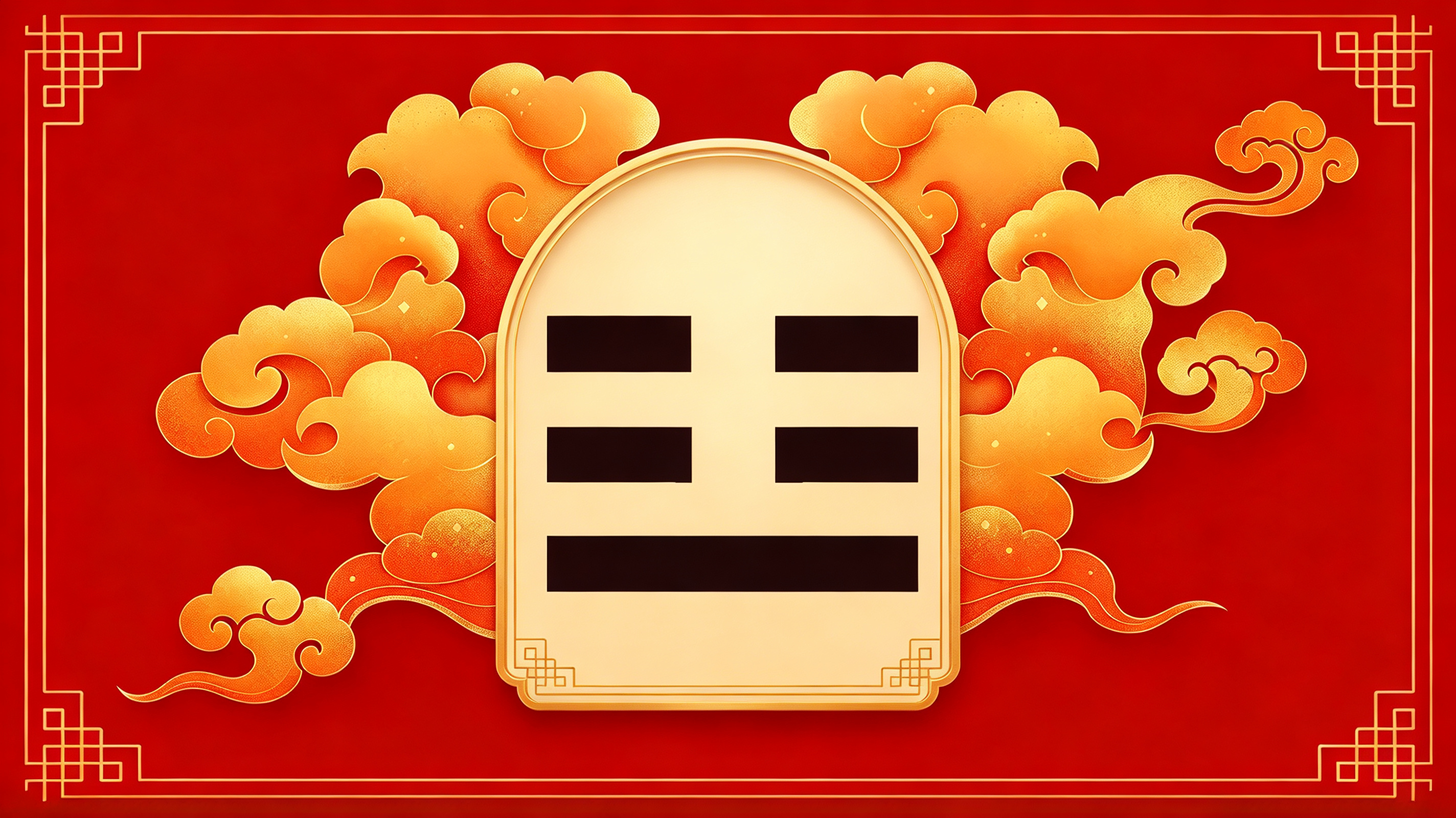 震卦卦象图