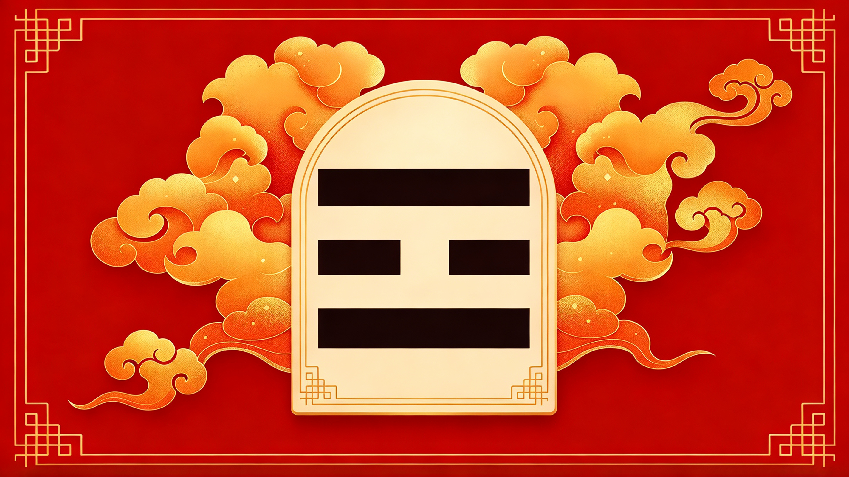 离卦卦象图