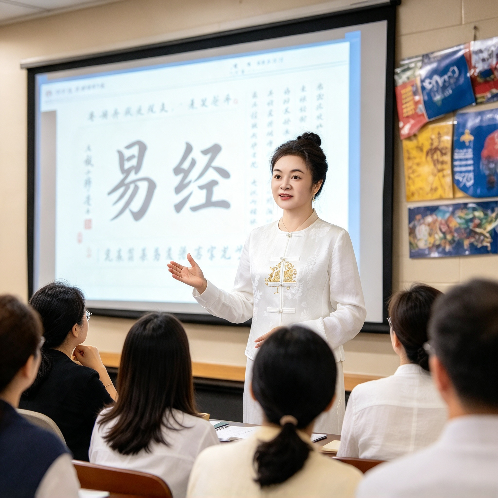 老师头像与教学形象